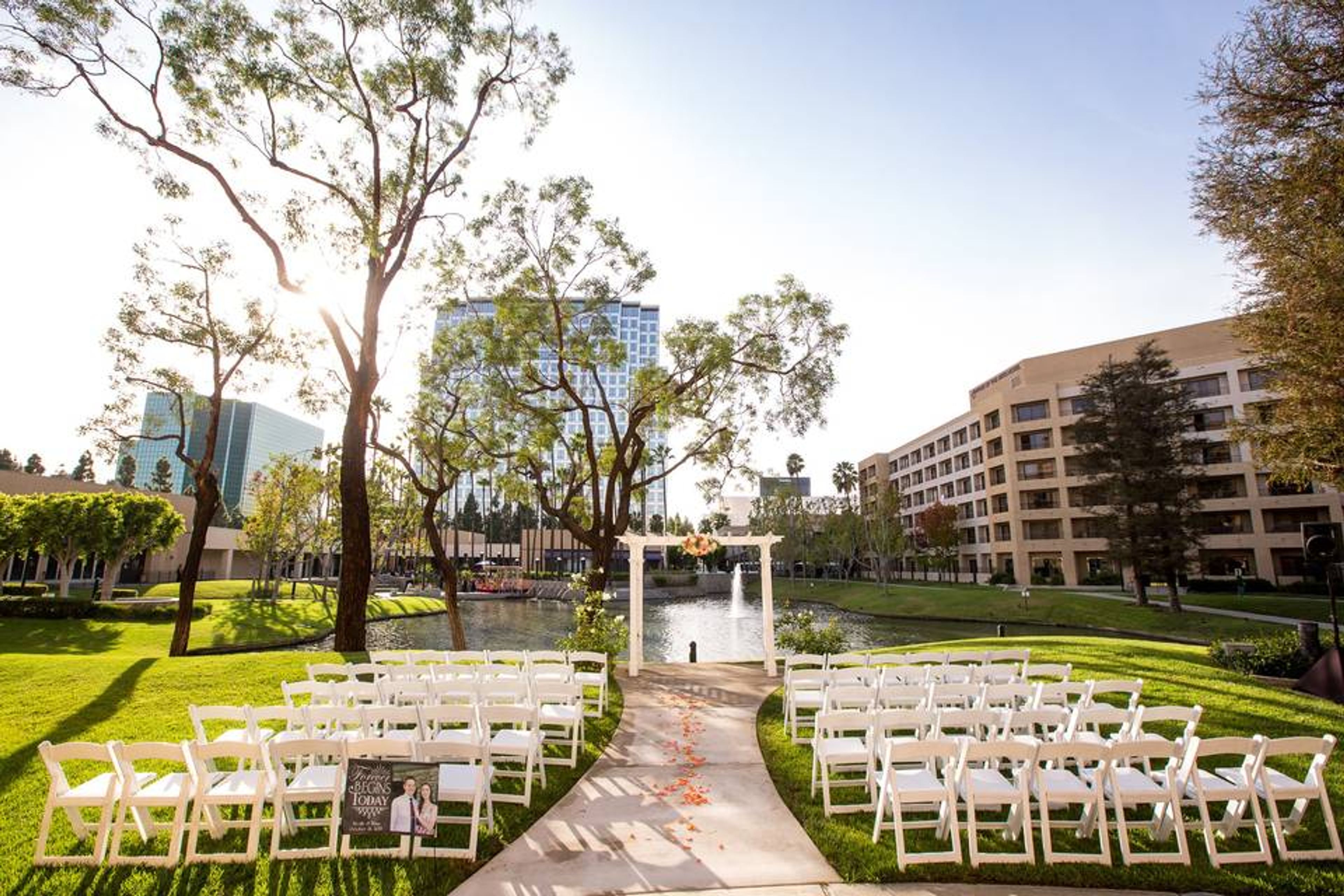 LakeView Terrace, an event space at Costa Mesa Marriott
