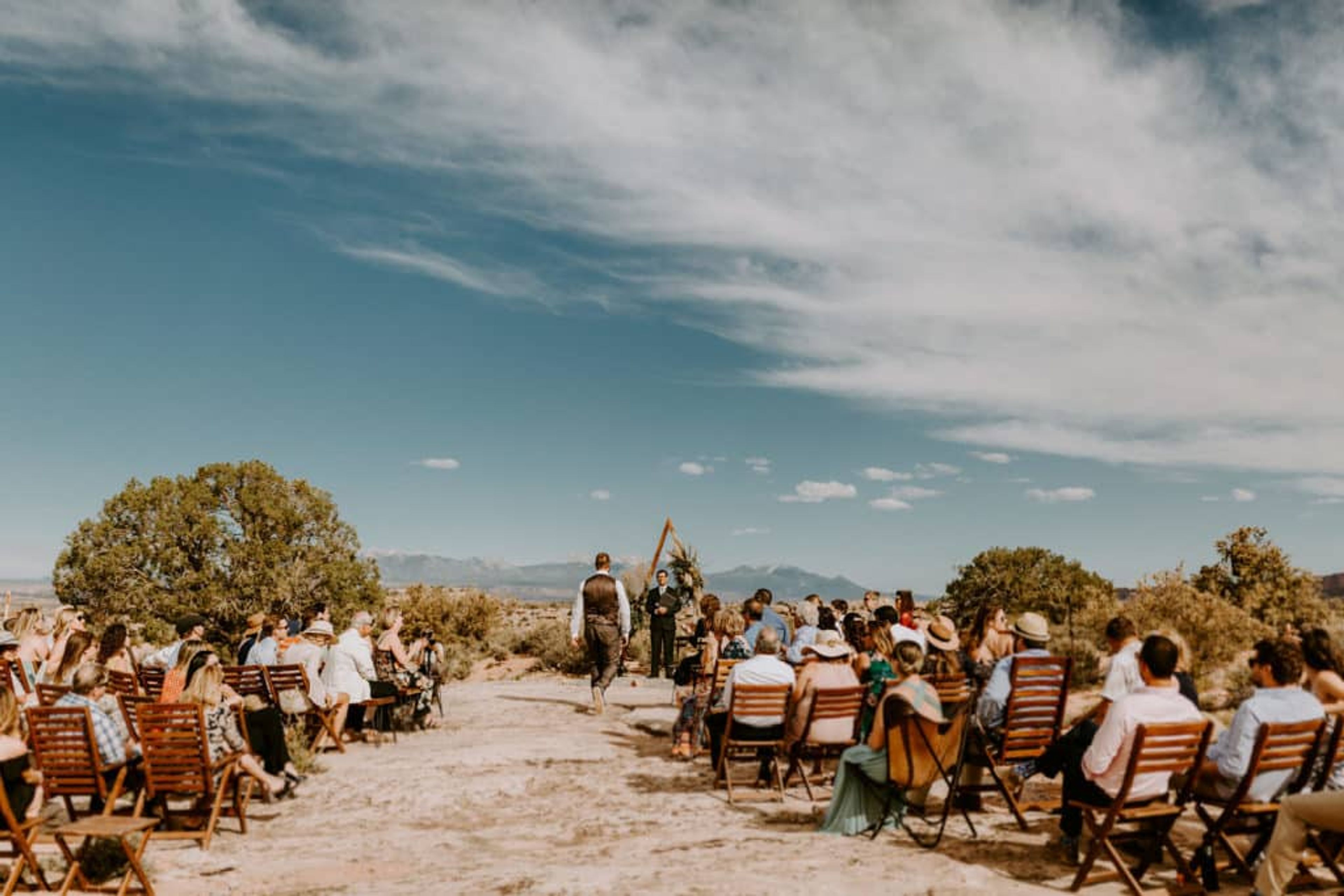 Outdoor Ceremony Site, an event space at Under Canvas Moab