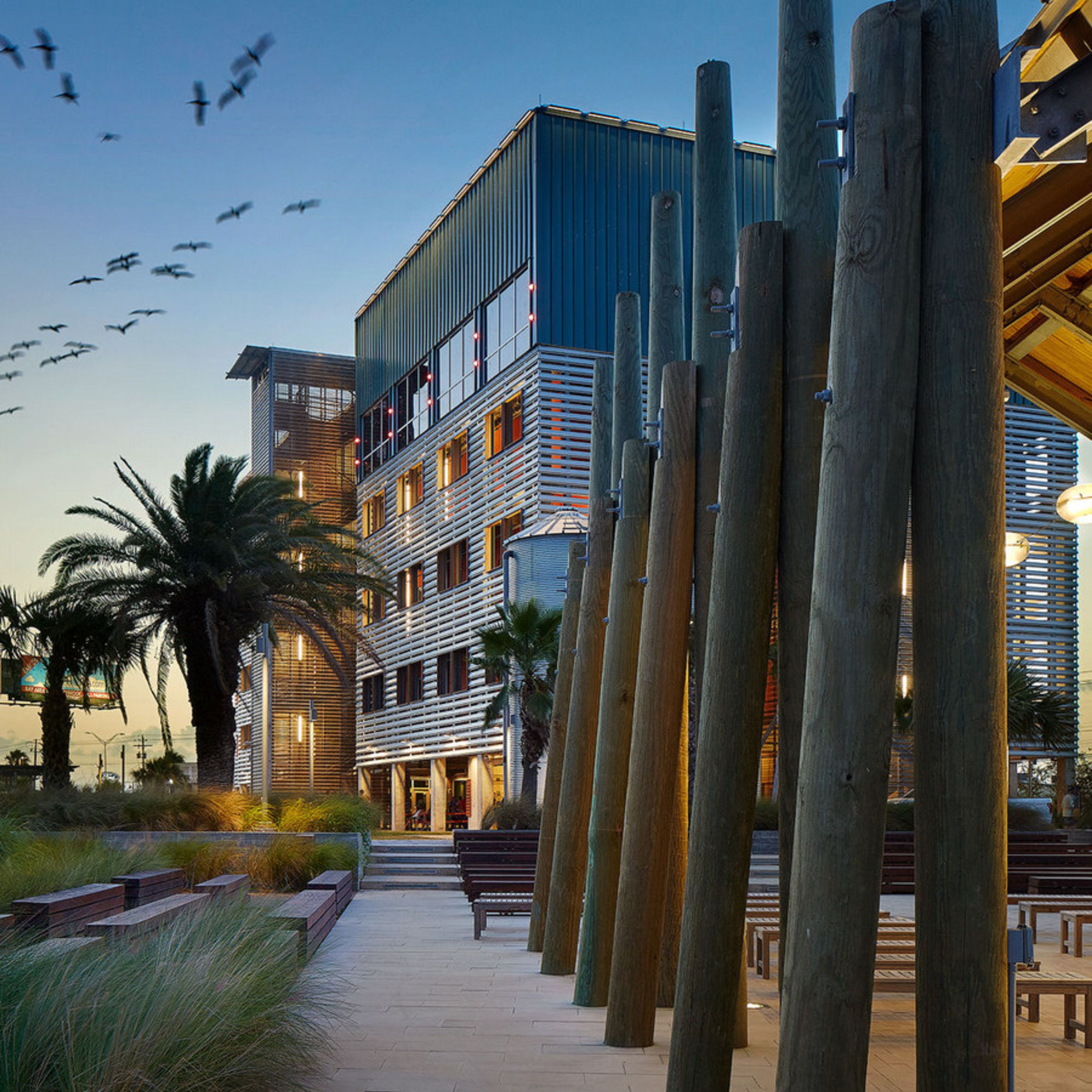 The Commodore, an event space at Sea Star Base Galveston