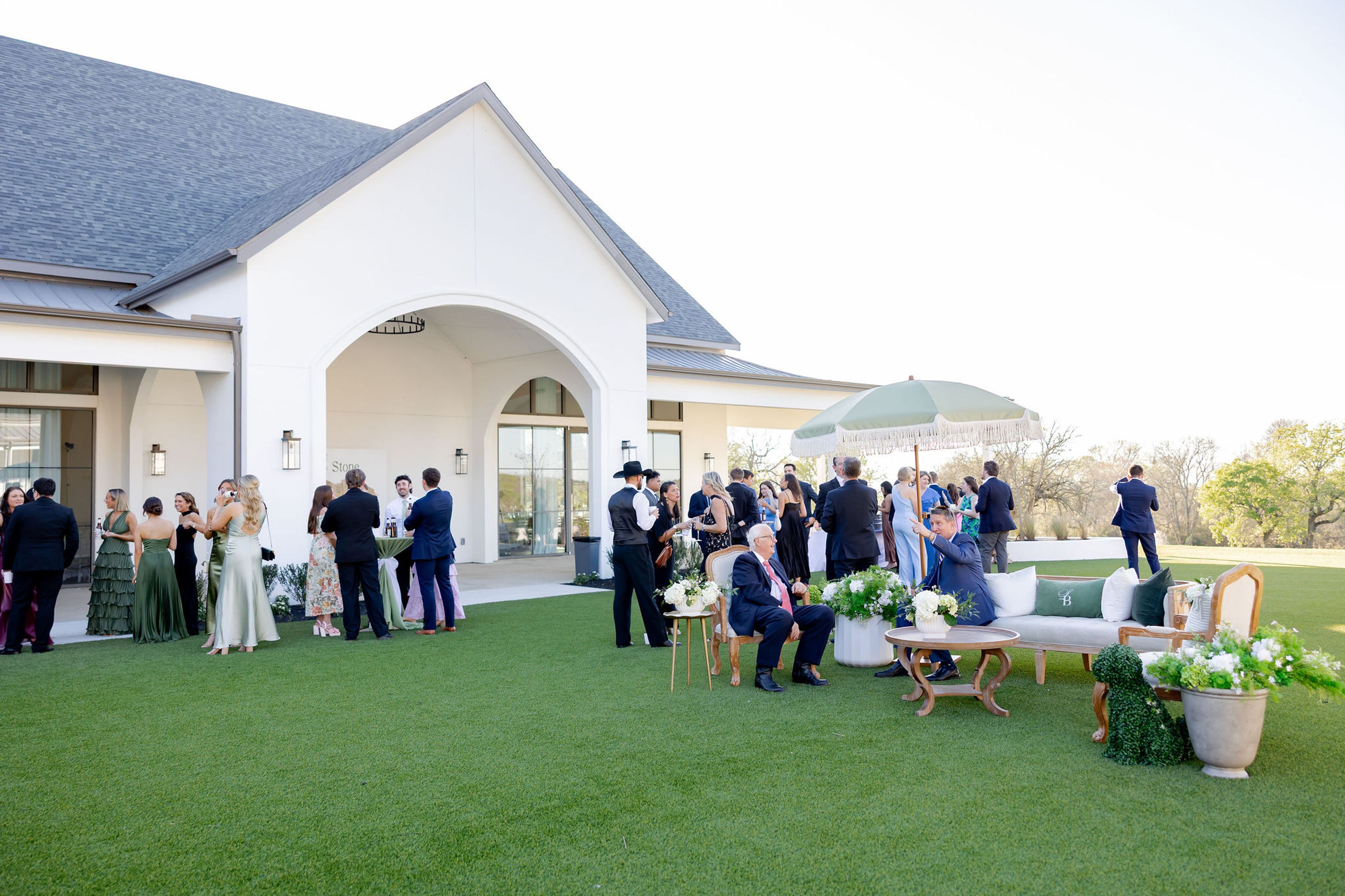 Turf Courtyard, an event space at Aylin Acres at The Lakota