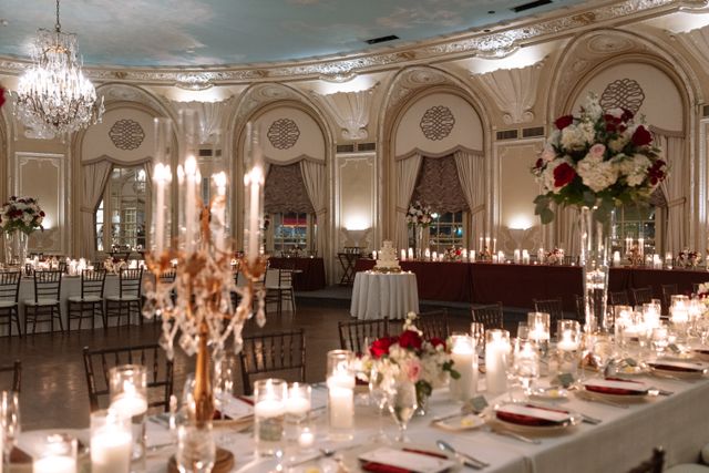 Featured photo from Discover This Timeless Wedding Styled with Layered Candlelight and Elegant Floral Design at Fairmont Copley Plaza