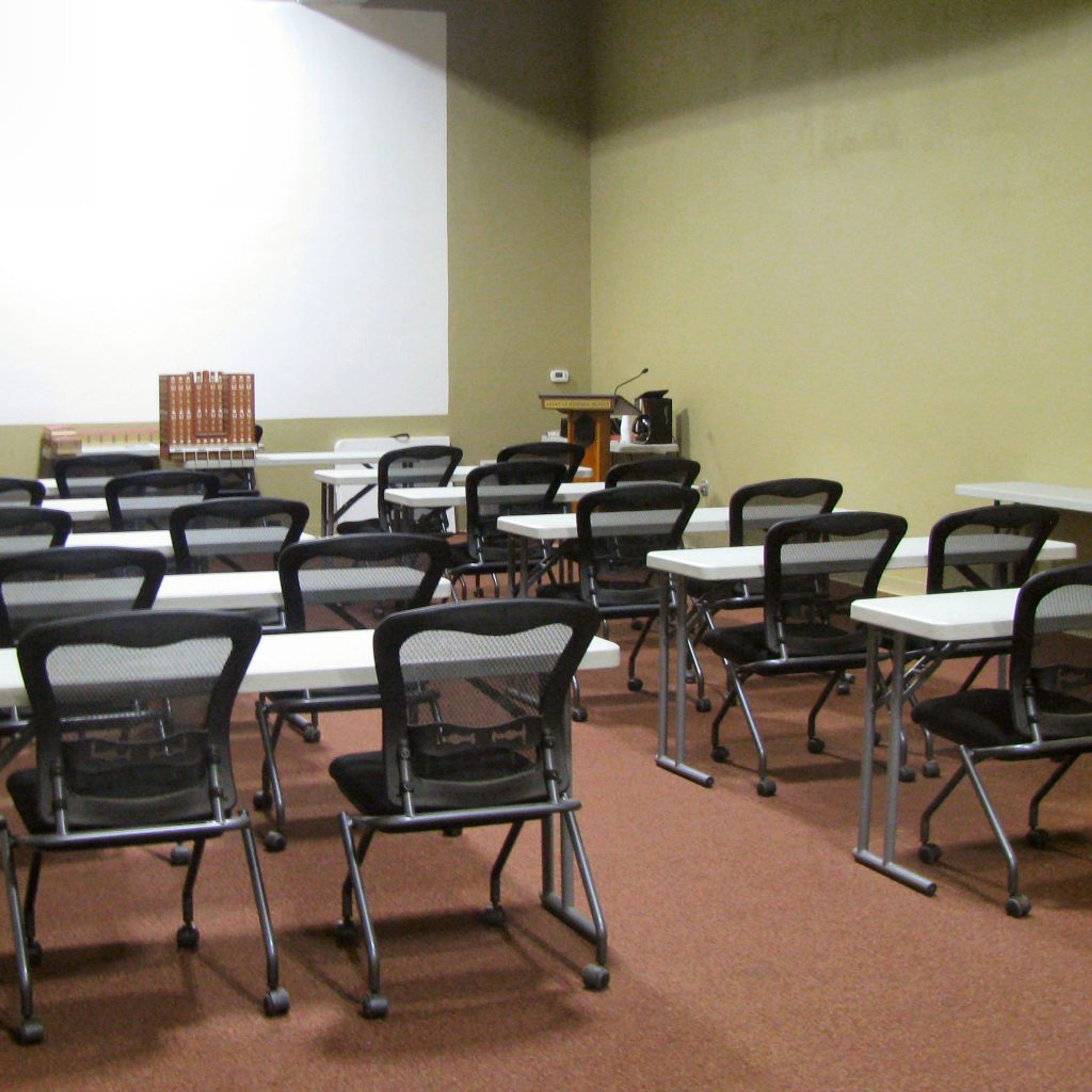 The Christine Devitt Classroom, an event space at American Wind Power Center
