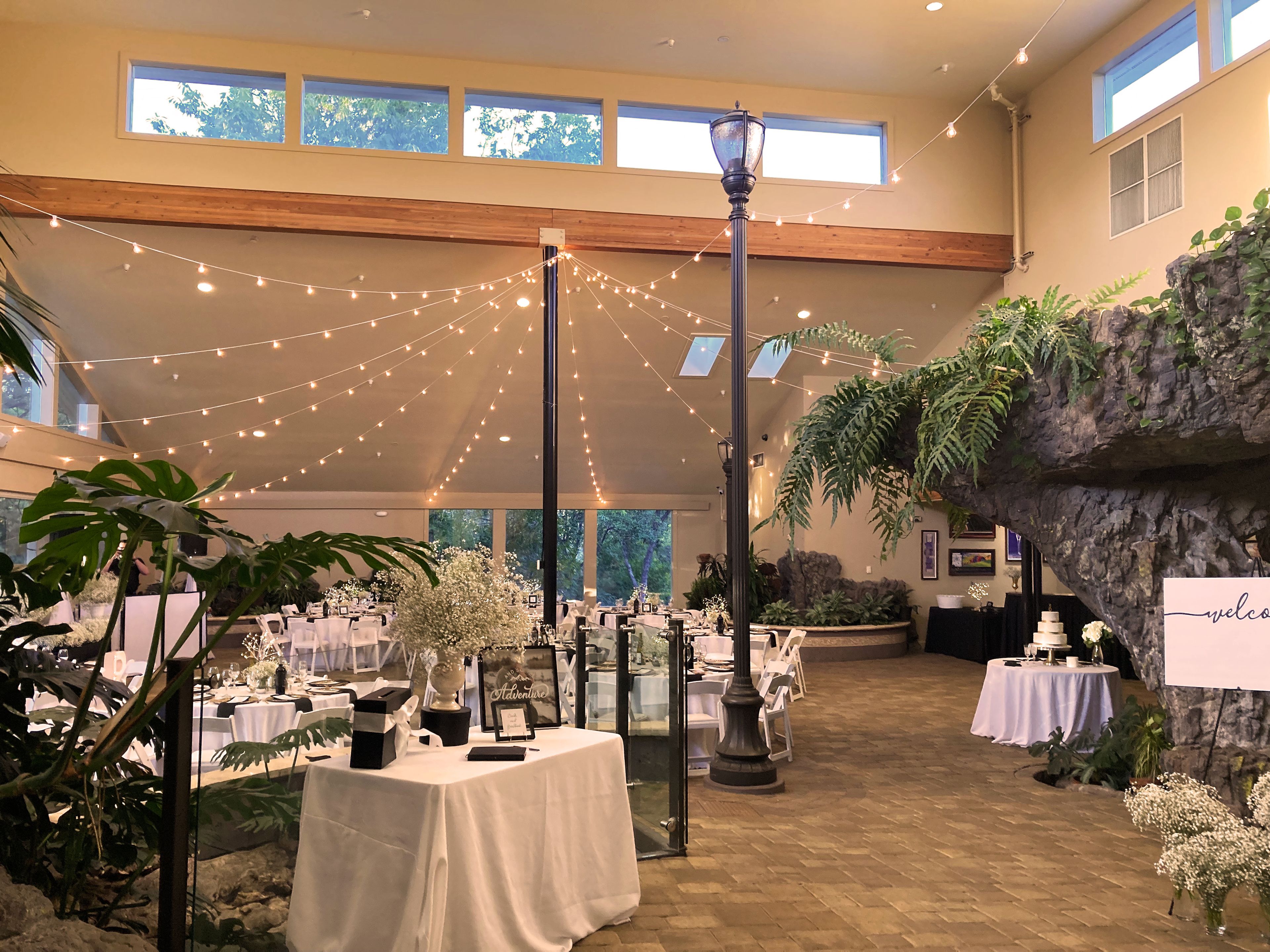Garden Court, an event space at Wilbur D. May Center