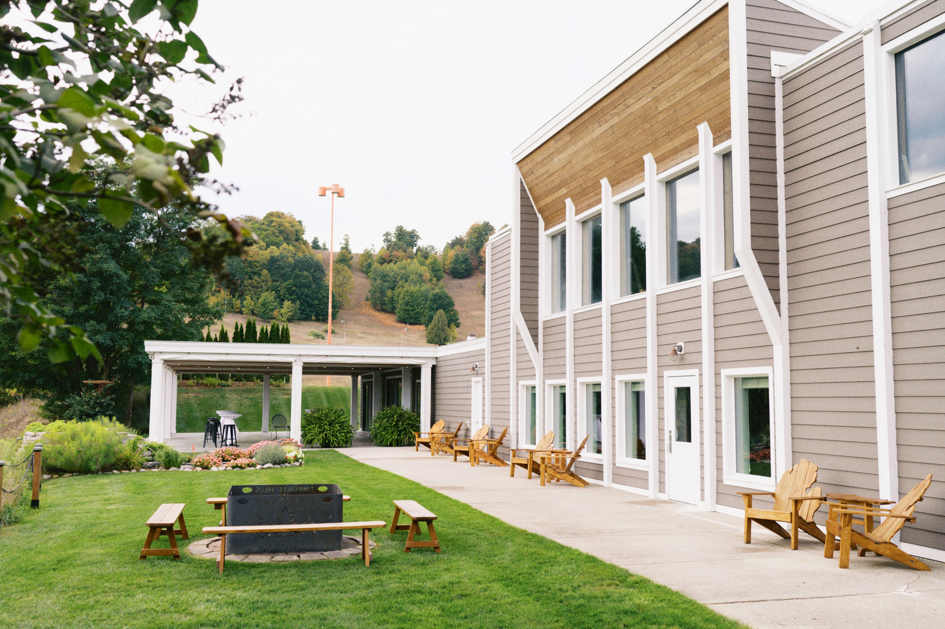 Larger Reception Space and Covered Patio, an event space at Timberlee Hills
