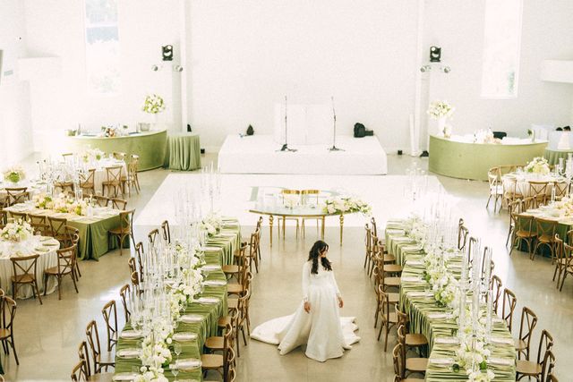 Featured photo from Revel In This Romantic Florida Wedding with Monochromatic Floral Design and Dreamlike Reception Style