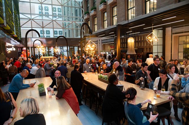 Featured photo from Explore the Meet Boston Open House at this Atrium Space