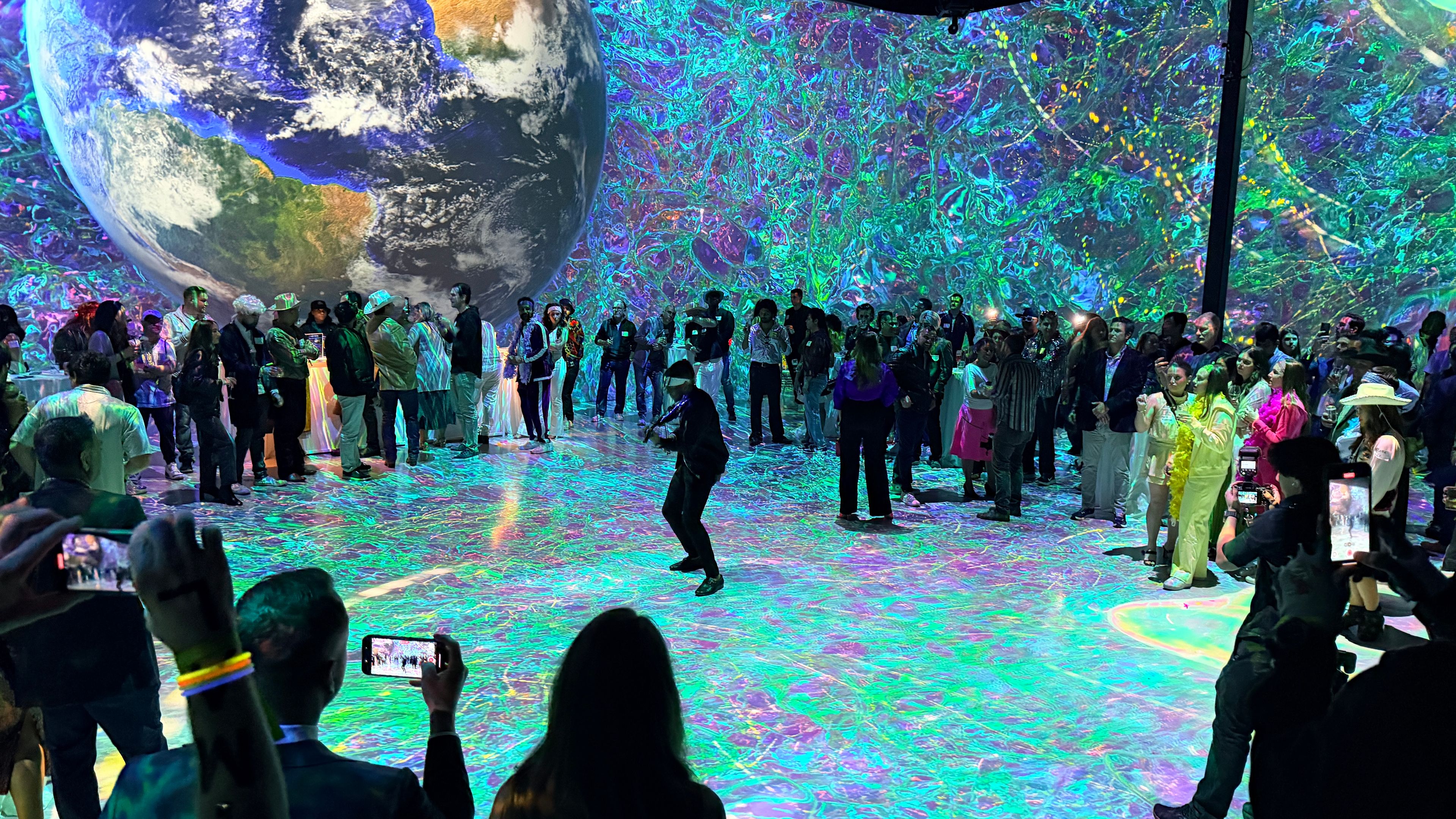 Immersion Gallery, an event space at ARTECHOUSE Houston
