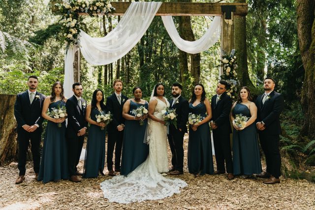 Featured photo from Courtney & Allen's Garden Wedding