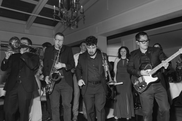 Featured photo from Inside This Elegant Wedding with Live Band Energy and a Packed Dance Floor at The Madison Club