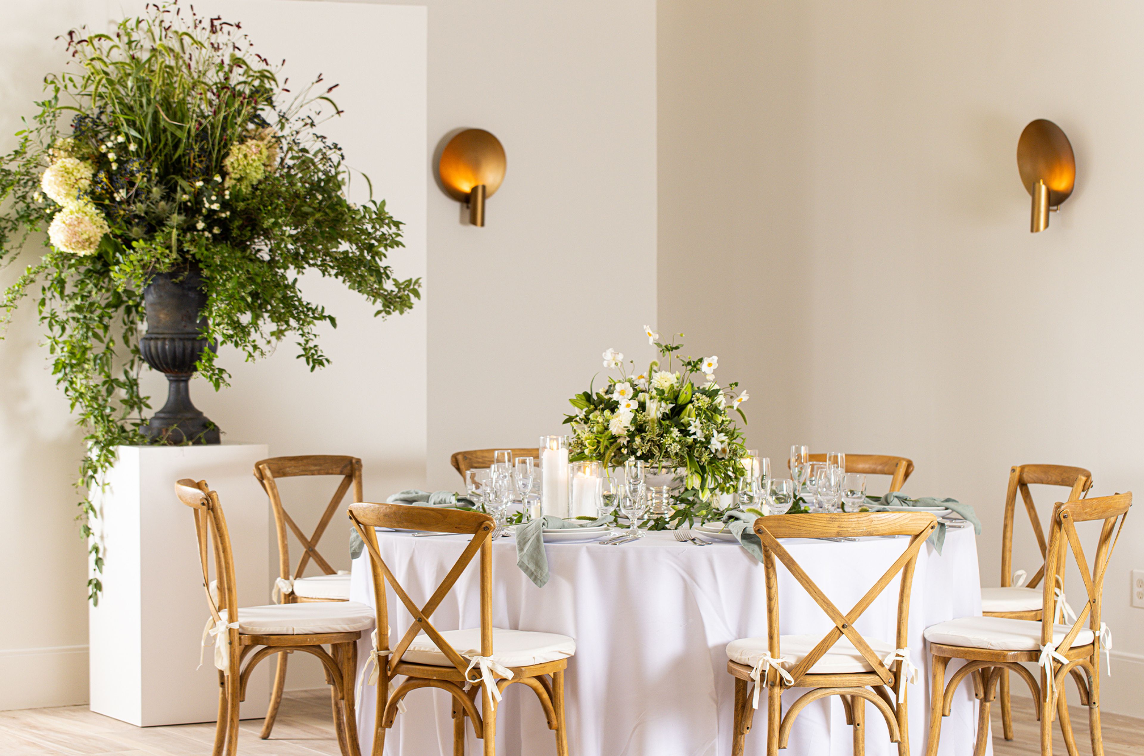 The Ballroom, an event space at Tavern Off The Green in the Litchfield Inn