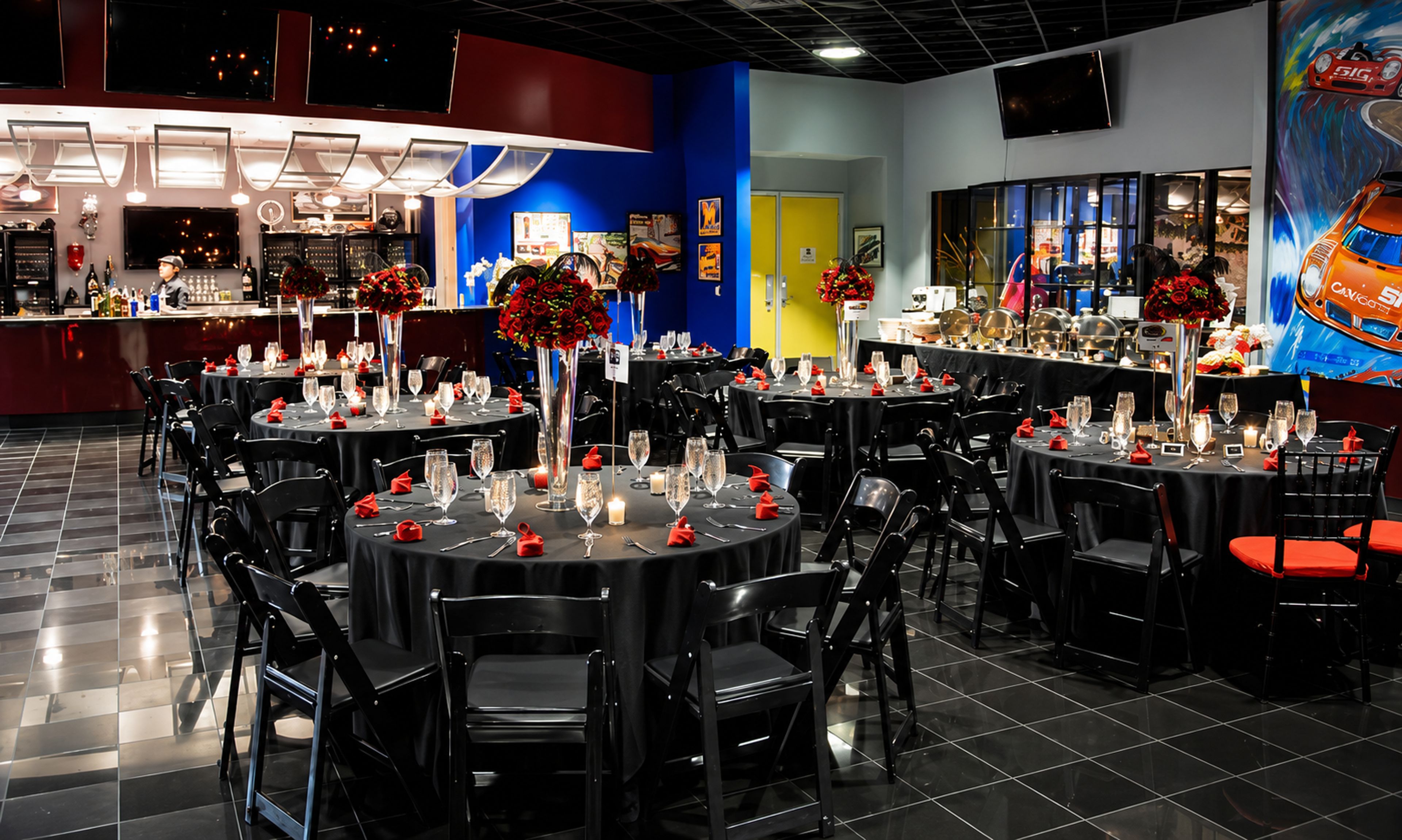 The Showroom, an event space at Club Sportiva