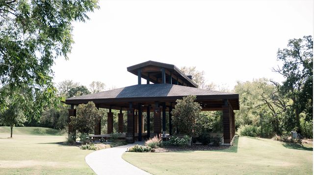 Featured photo from Covered Outdoor Ceremony Pavilion