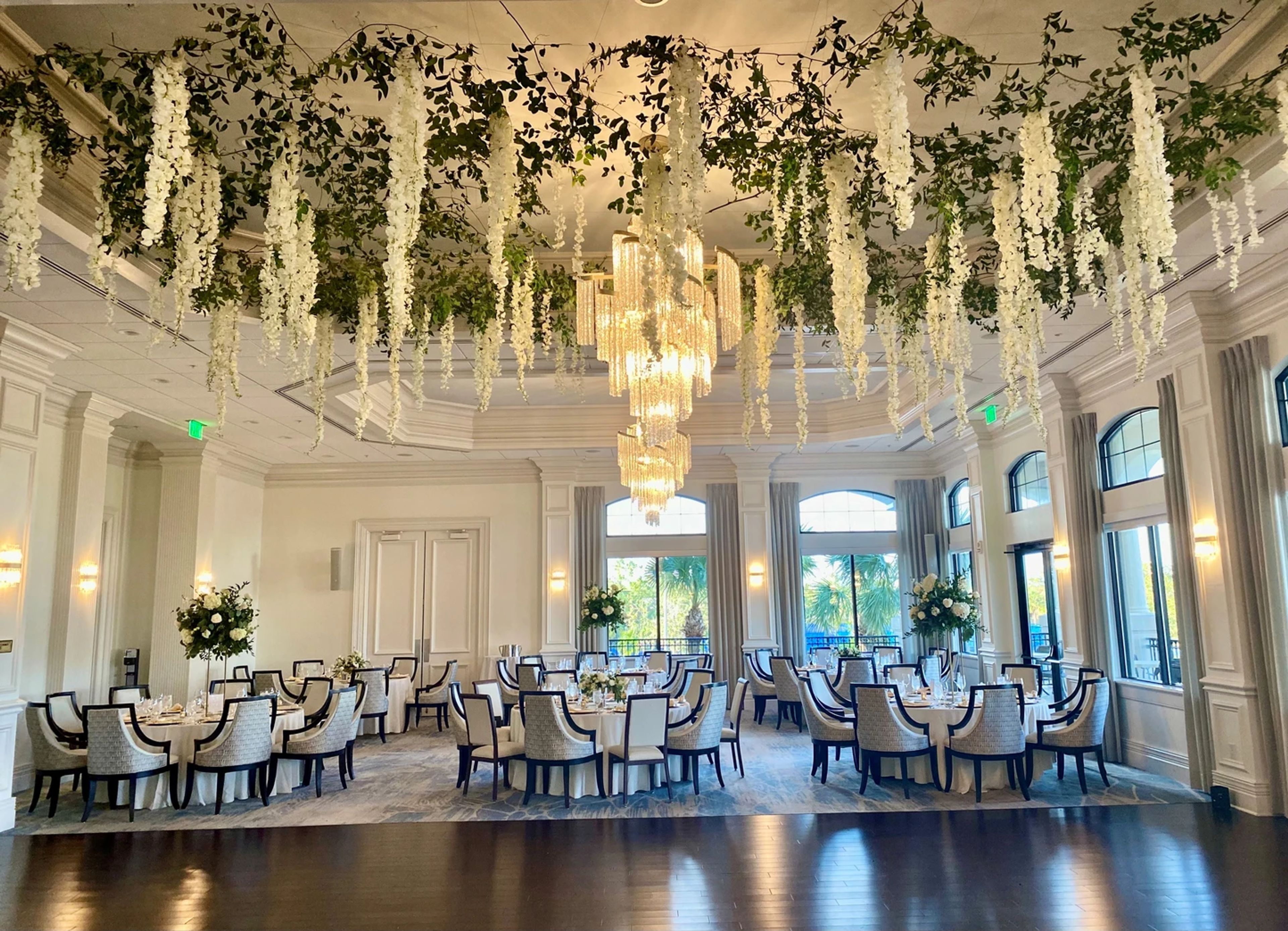 Carrara Ballroom, an event space at The Club at Grandezza