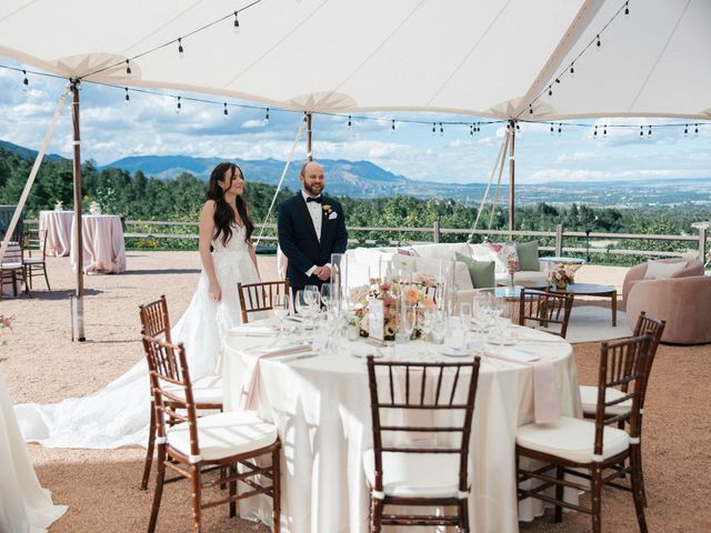 Featured photo from Celebrate This Romantic Wedding at The Broadmoor with a Draped Tent Reception and Pastel Tablescapes