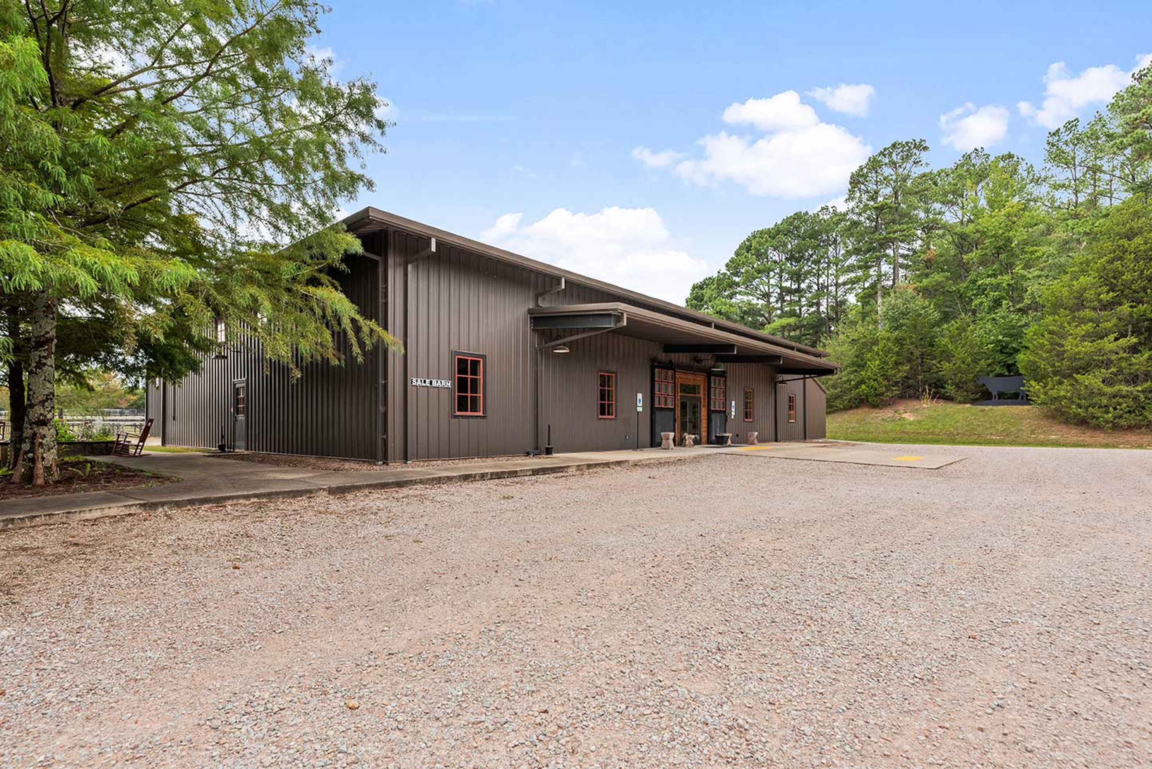 The Sale Barn, an event space at Lone Oaks Farm