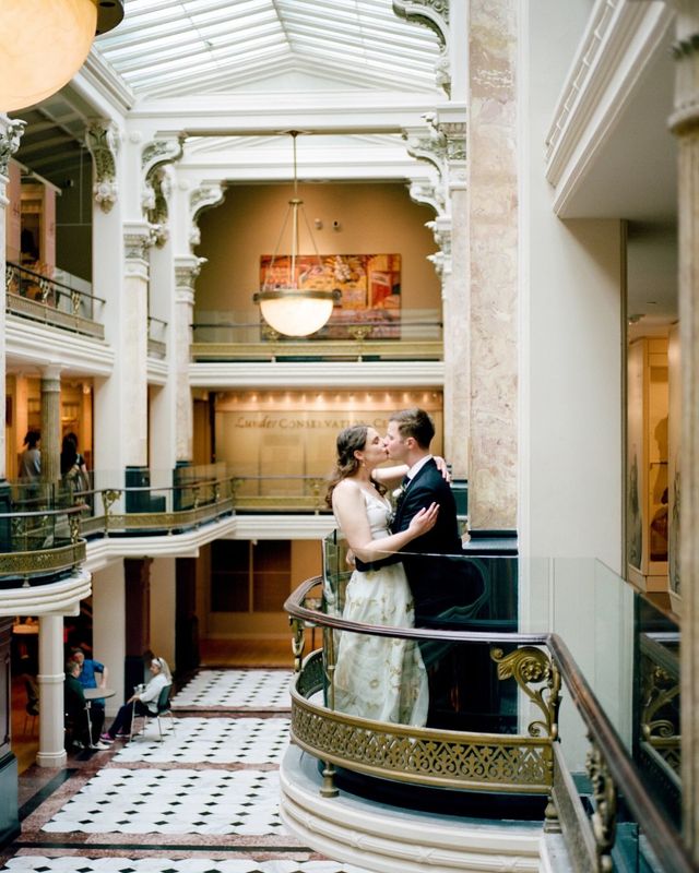 Featured photo from Celebrate This Sophisticated Wedding in Washington, DC With Architectural Balconies and Timeless Floral Design