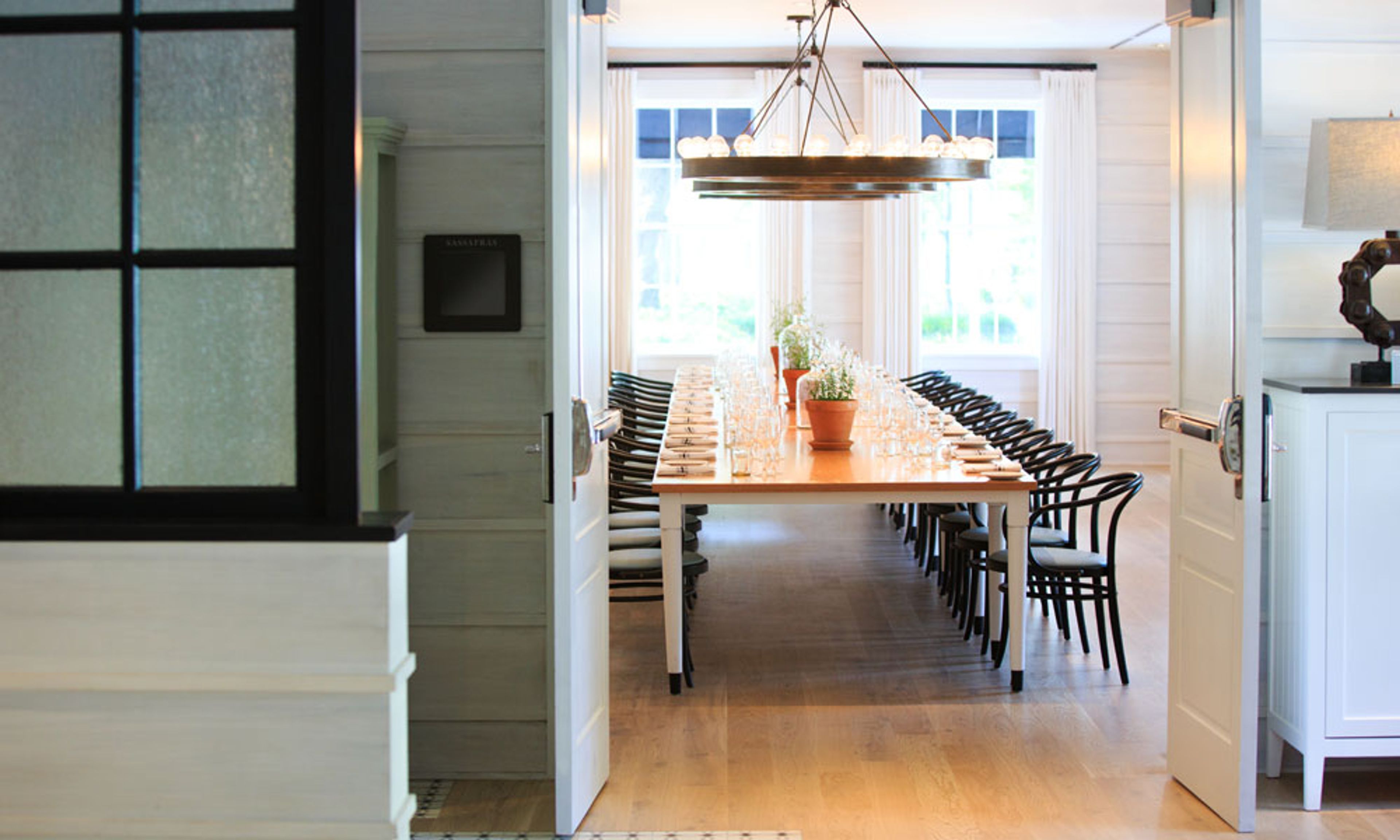 Sassafrass, an event space at Kimpton Brice