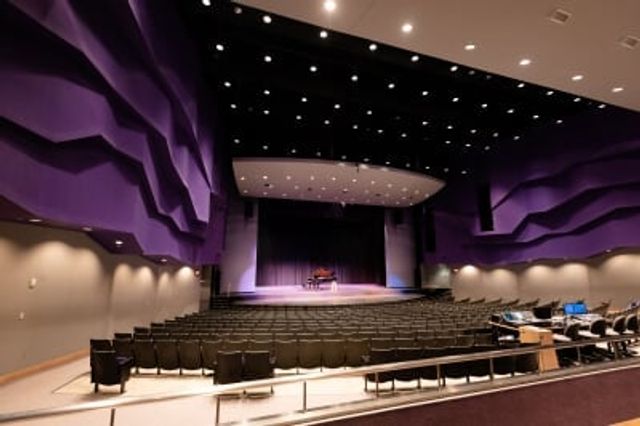 Featured photo from Dr. James A. and Margaret C. Black Performance Hall
