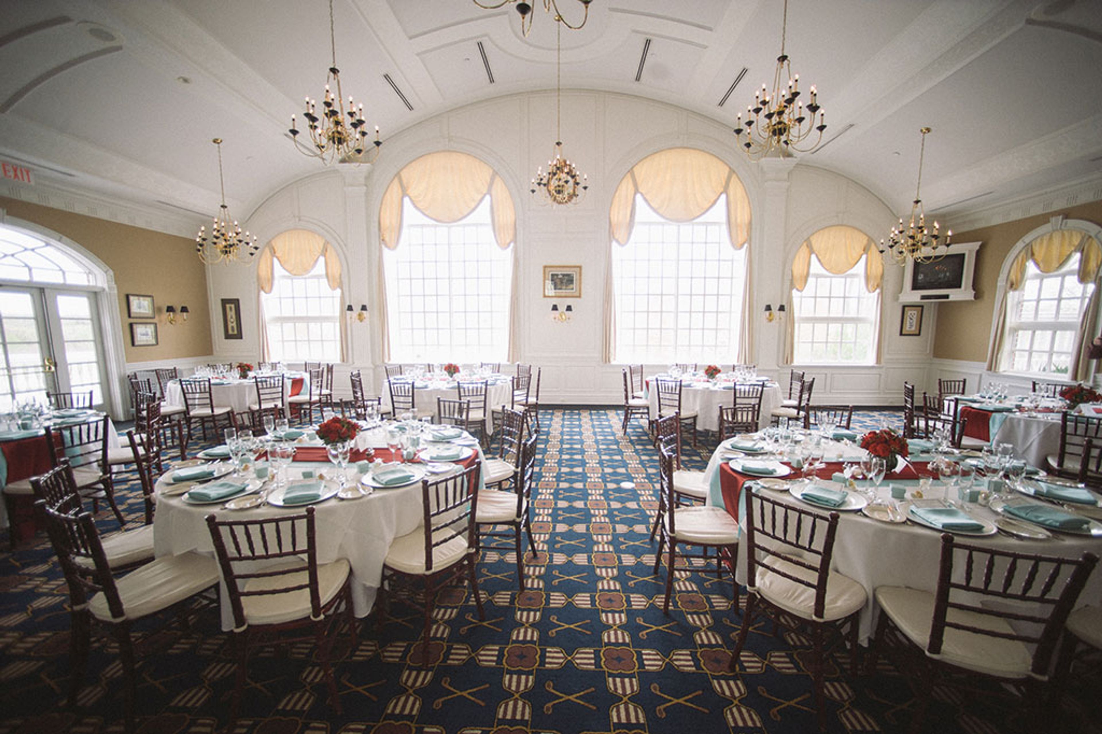 The Patriot Ballroom, an event space at The Wyndgate Country