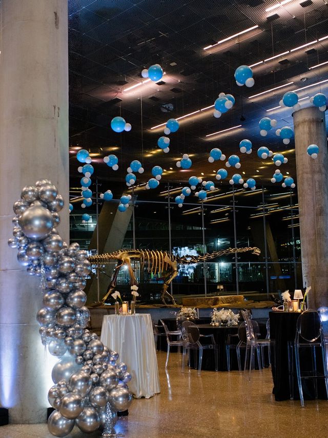 Featured photo from Witness This Stylish Dallas Wedding with Metallic Accents and a Striking Science Museum Backdrop