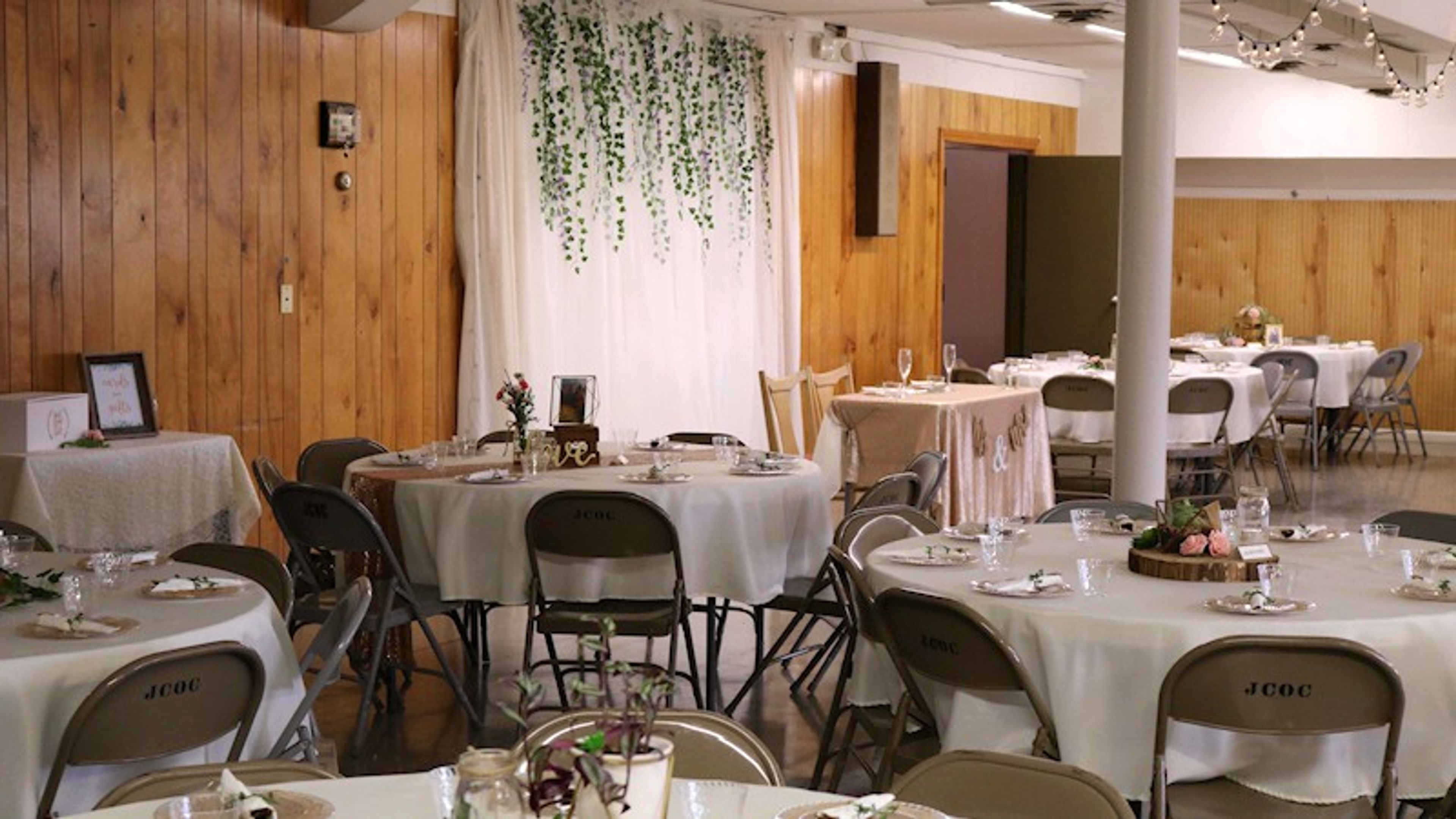 Main Hall, an event space at Jackson County Outdoor Club