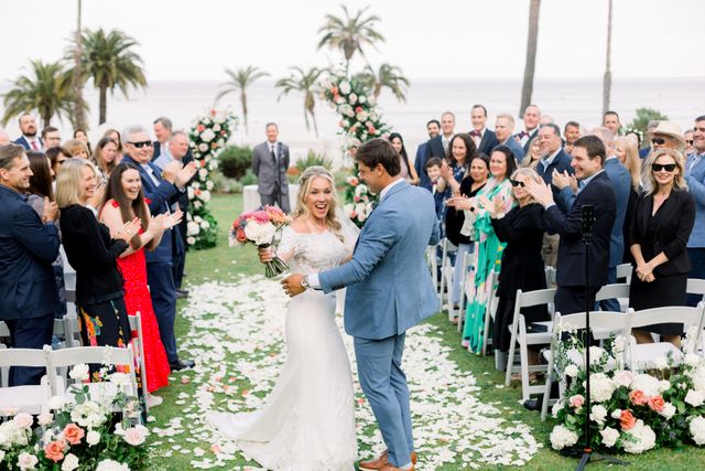 Featured photo from Luxury Catalina Island Beach Wedding at Descanso Beach Club