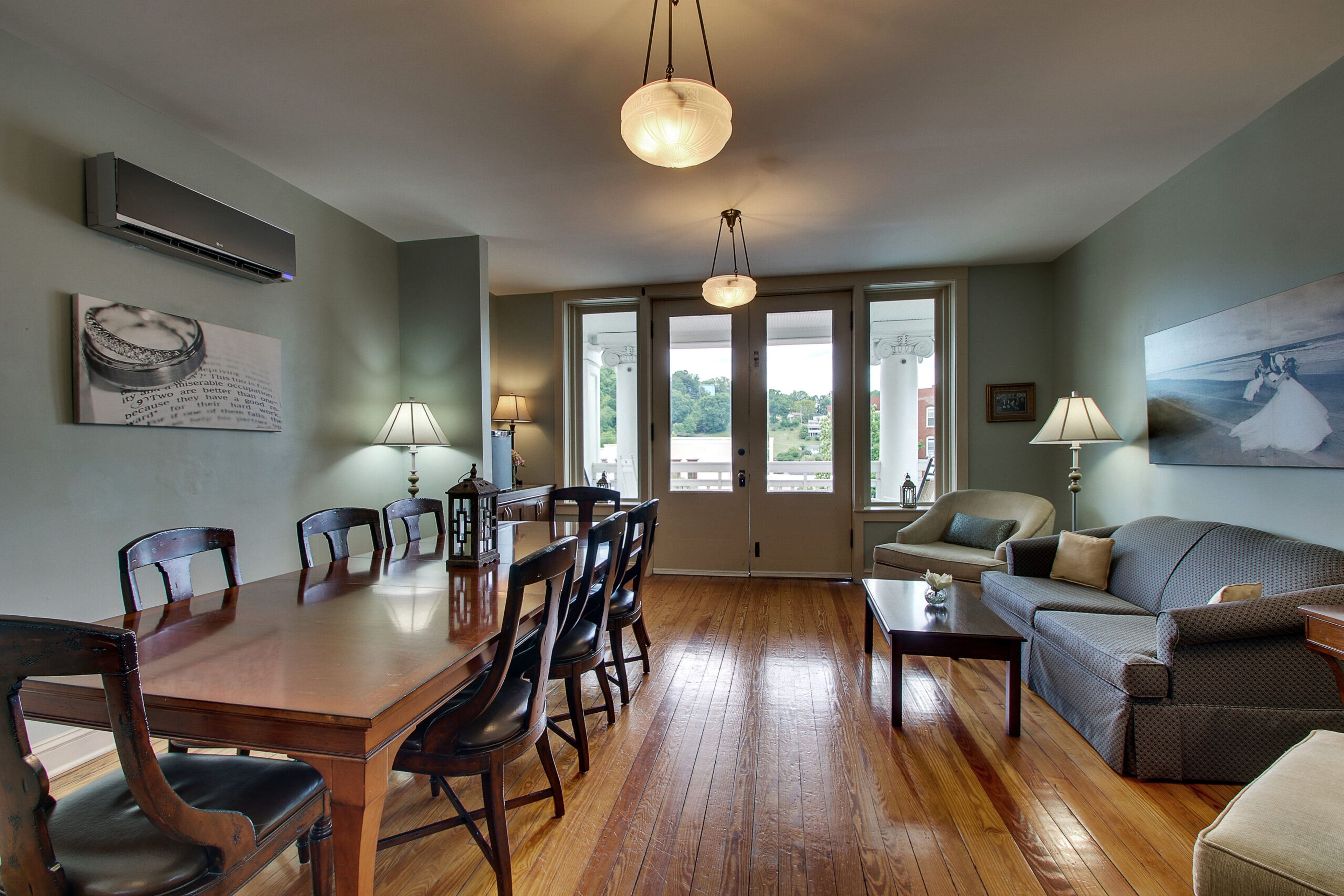 Balcony Room, an event space at The Inn at Wise