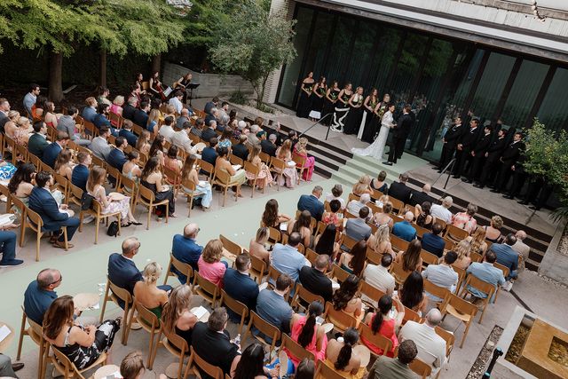 Featured photo from Discover This Wedding Weekend in Austin with Courtyard Gatherings and Lounge-Style Seating