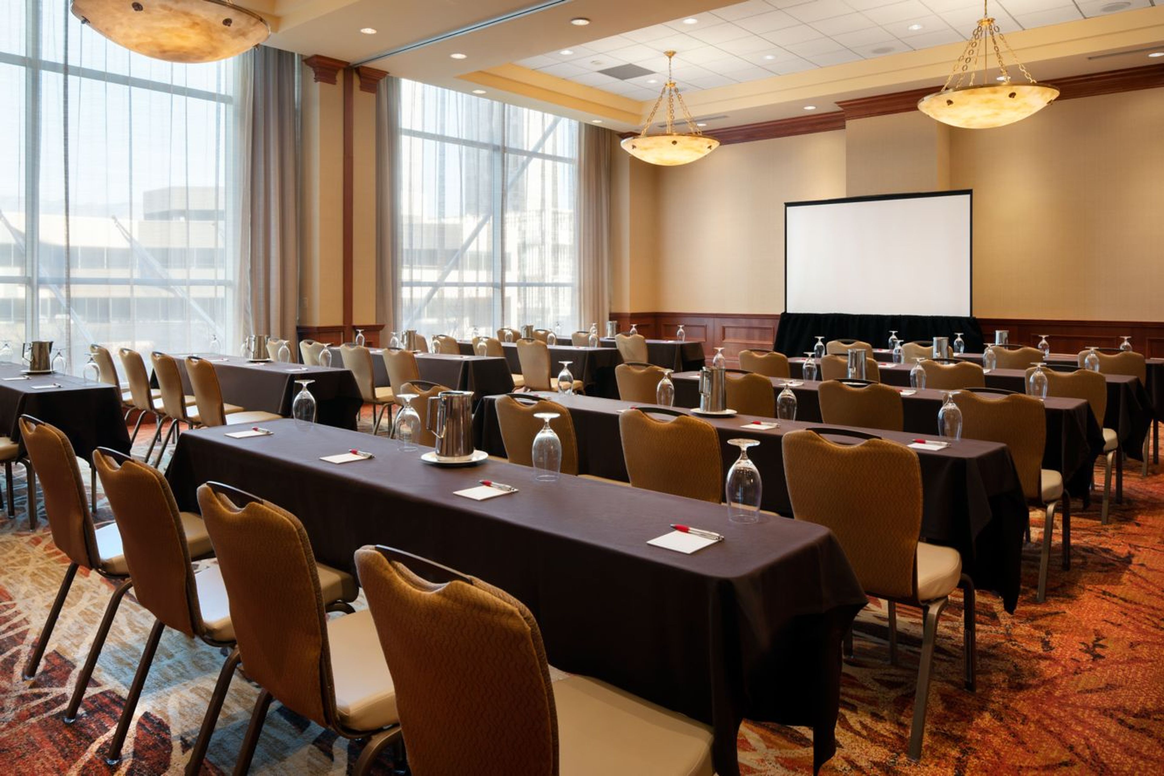 Amethyst Ballroom, an event space at Marriott Salt Lake City