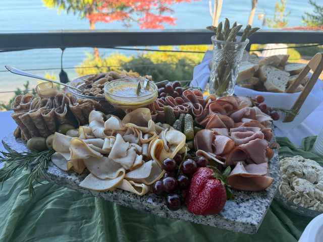 Featured photo from Waterfront Wedding with Buffet Dinner and Heritage Wedding Cake