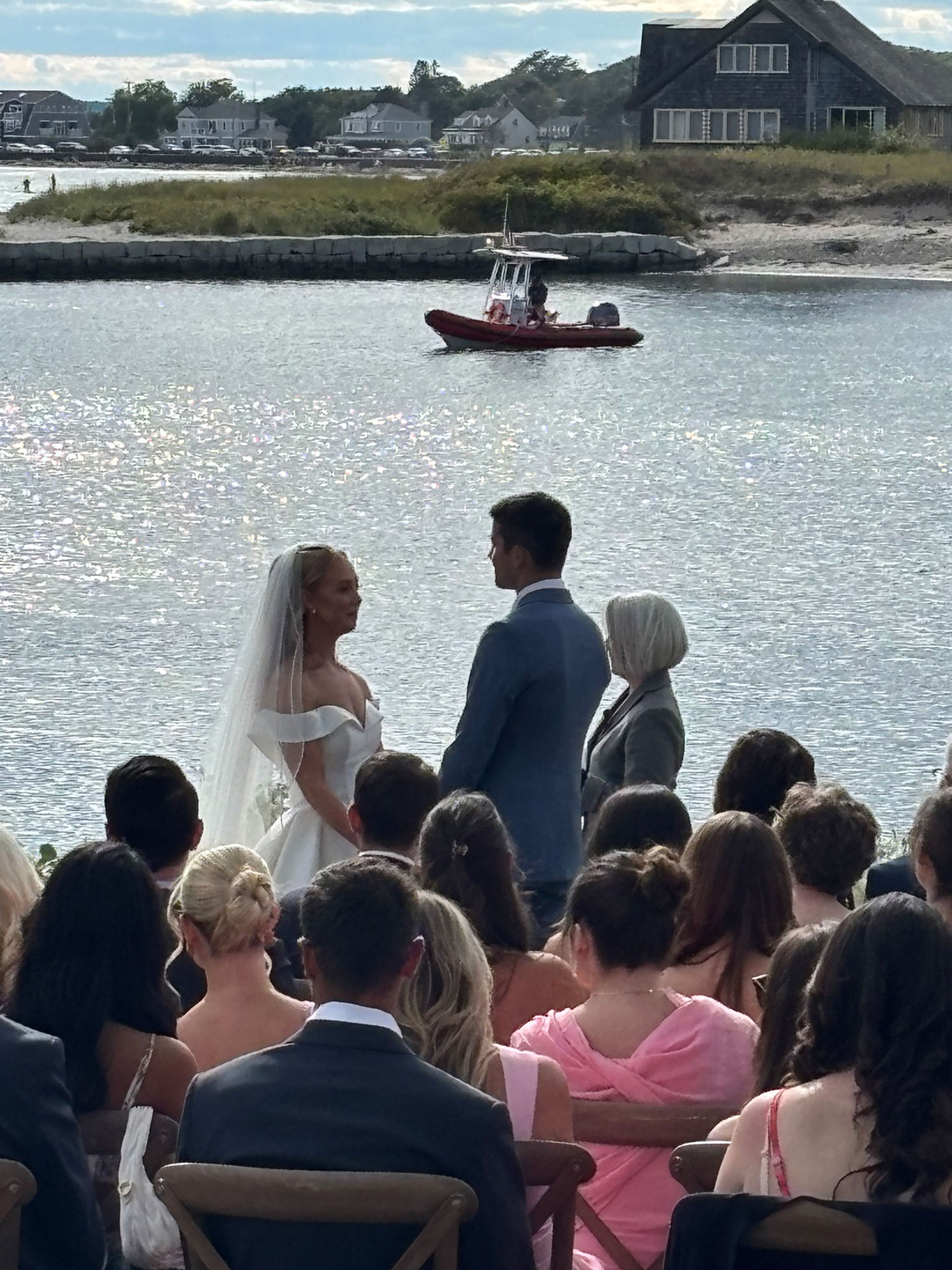 Riverfront Lawn, an event space at The Breakwater Inn & Spa